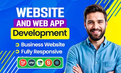 I will do full stack app, ai web application, website development with PHP laravel